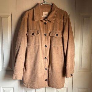 Thread & Supply Brown Utility Jacket